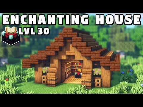 Cryptozoology - Minecraft Enchanting House Tutorial [How to Build]