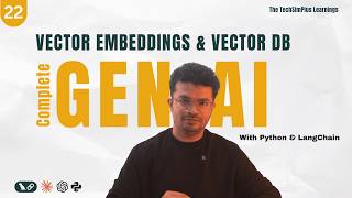 #22 Vector Embeddings & Vector Databases Explained | OpenAI Embeddings + ChromaDB + LangChain #genai