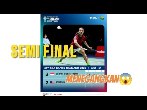 Semi Final | Mutiara Puspitasari (INA) vs Siti Zulaikha (MAS) | Sea Games 2025