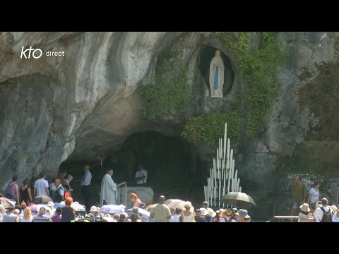 Chapelet du 10 août 2025 à Lourdes