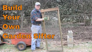 Build your own multi-use garden sifter/screen