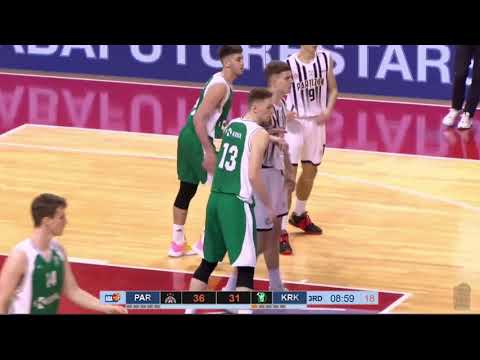 #ABAFutureStars 2021/22 highlights: U19 Partizan NIS - U19 Krka (26.11.2021)