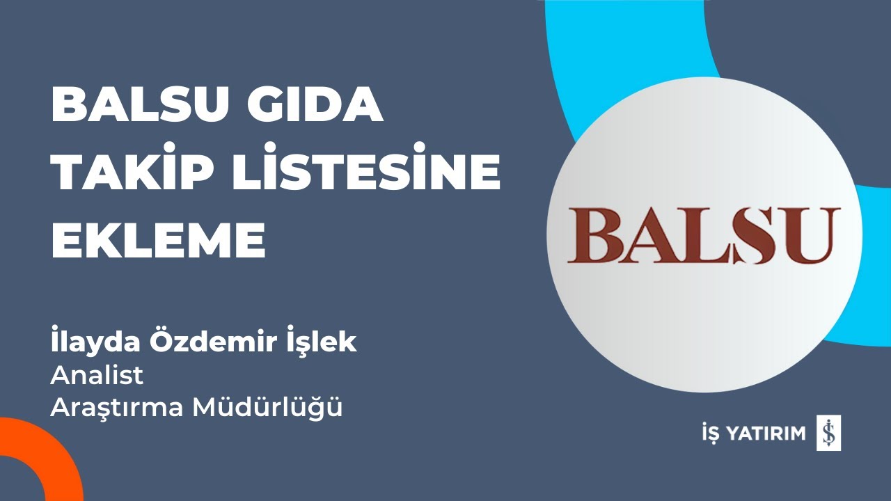 #BALSU BALSU GIDA TAKİP LİSTESİNE EKLEME - 24.12.2025 - İLAYDA ÖZDEMİR İŞLEK