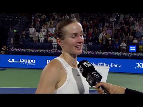 Post-Match Interview: Elina Svitolina after semifinals of 2026 Dubai Duty Free Tennis Championships