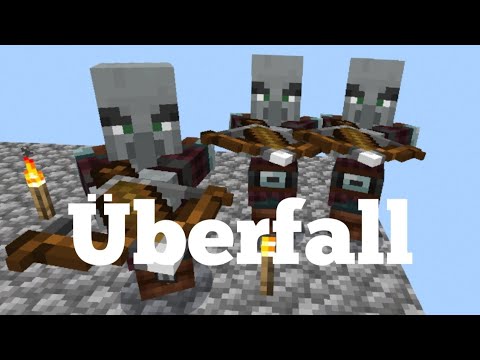 PILLAGER auf meiner Insel im nichts. (Minecraft Skyblock)