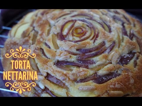 ❥Torta nettarina - Nectarines cake (eng sub)