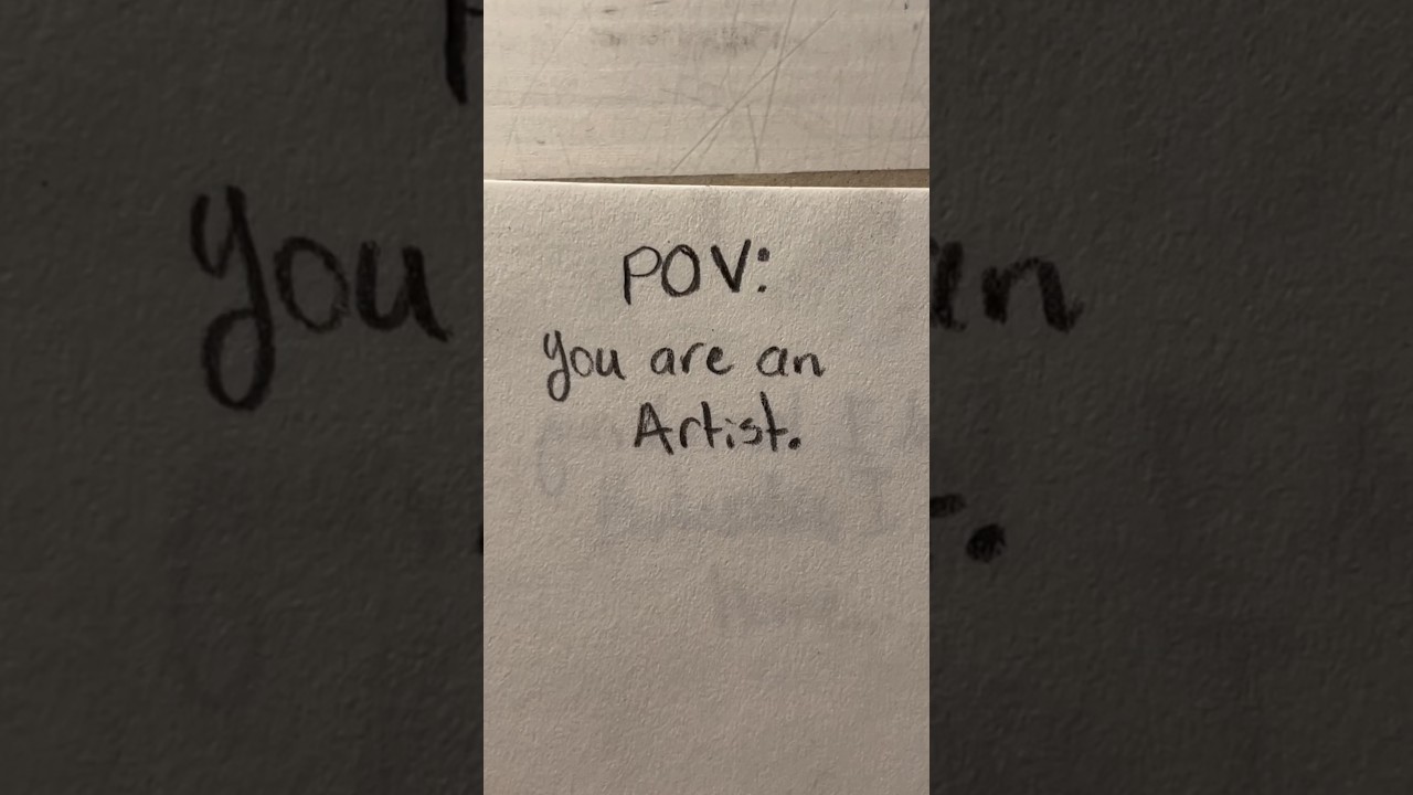 POV: you are an artist. #art #shorts #drawing #relatable #trending #trend #artshorts #viral #fyp