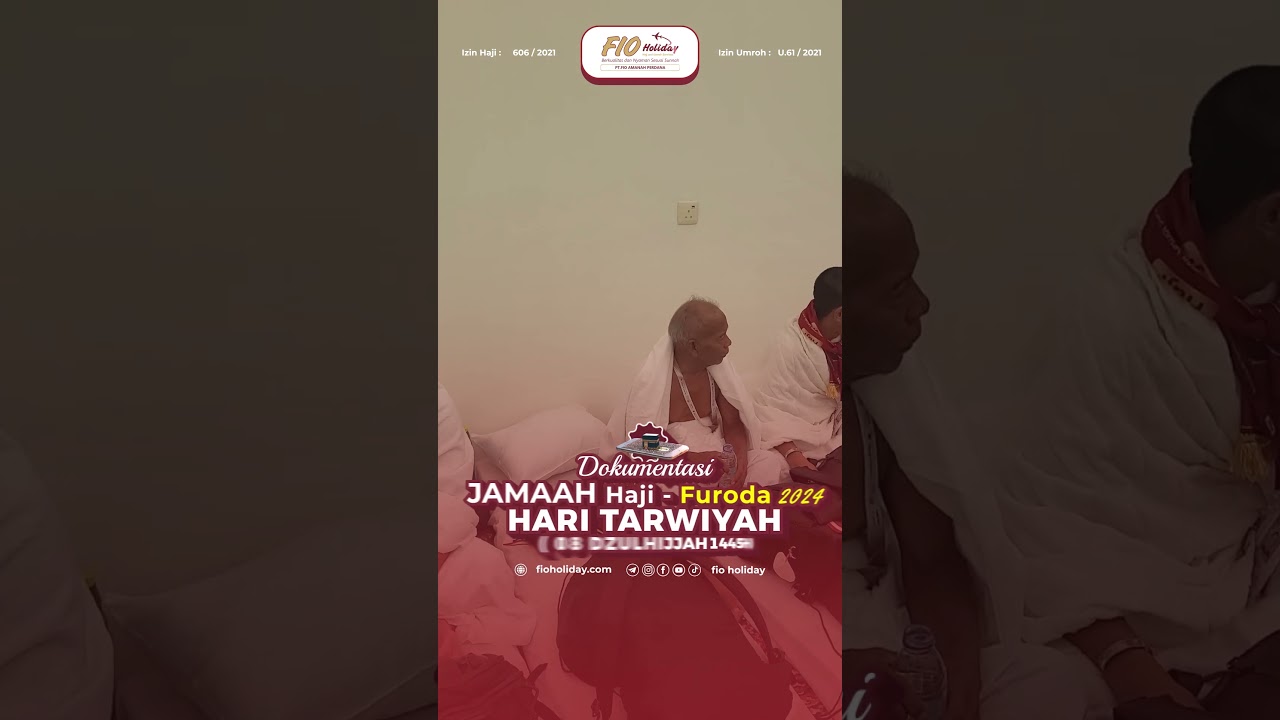 📹 Highlight Dokumentasi Haji, ✈️ Hari Tarwiyah (8 Dzulhijjah 1445 H)