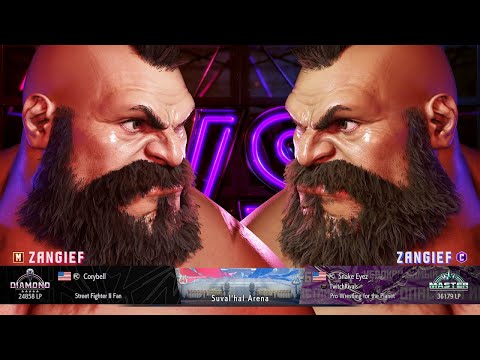 SF6 Corybell vs Snake Eyez Zangief Modern vs Classic Mirror Match