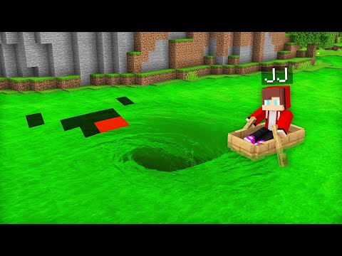 JJ trapped in Mikey's Minecraft whirlpool
