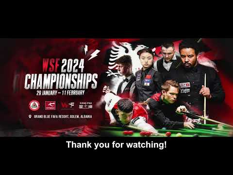 2024 WSF Championship - Open, quarter final:  Nattanapong Chaikul vs Yang Gao