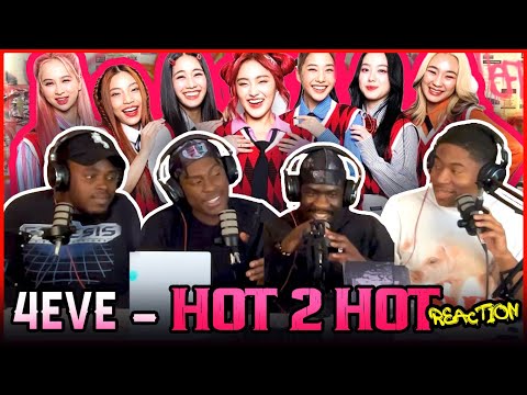 4EVE - Hot 2 Hot | Official MV ( Dance Version ) | Reaction