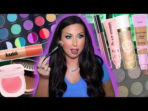 EXCITING NEW MAKEUP TRY ON! IS THIS ALL WORTH THE HYPE?!