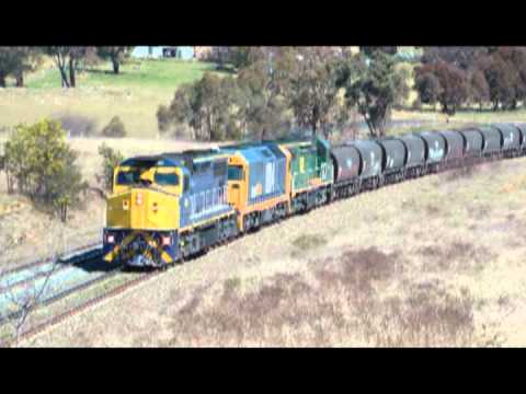 Grain Train at Yass Junction