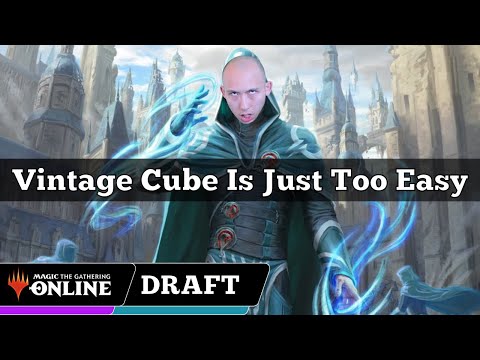 Vintage Cube Is Just Too Easy | Vintage Cube Draft | MTGO