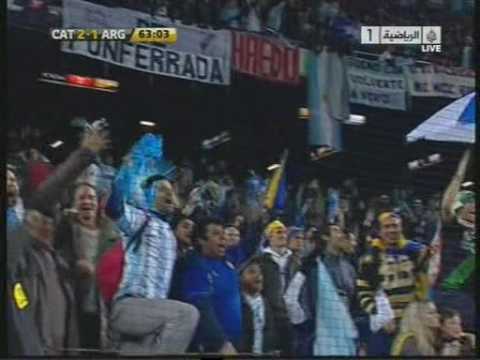 Friendlies: Catalunya Selection Vs Argentina - Javier Matias Pastore Goal 2-1