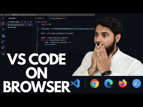 Running Visual Studio Code On Chrome Browser Github Codespaces Tutorial