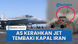 Jet Tempur AS Tembaki Kapal Tanker Berbendera Iran di Teluk Oman, Dianggap Langgar Blokade Laut