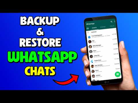 How To Backup And Restore WhatsApp Messages On Android | Backup WhatsApp Messages To New Phone