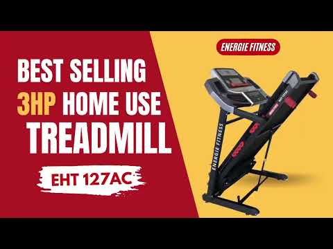 Energie Fitness EHT-127 HP (peak) Ac Treadmill, 150 Kg