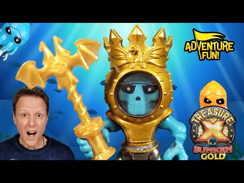 12 Treasure X Sunken Gold “Hunters” WE FOUND REAL GOLD COINS! Challenge Adventure Fun Toy Review!
