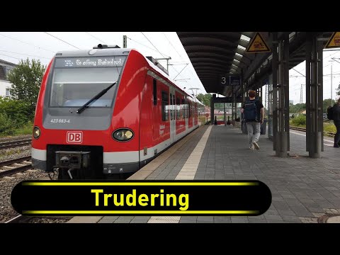 S-Bahn Station Trudering - Munich 🇩🇪 - Walkthrough 🚶