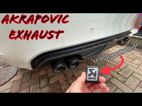 Akrapovic Exhaust VS Stock Exhaust *BMW X6M* AKRAPOVIC EVOLUTION LINE EXHAUST + DIFFUSER & SOUND KIT