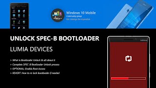 How to Unlock SPEC-B Bootloader LUMIA Devices