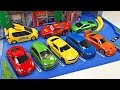 Best Toddler Learning Colors Hot Wheels Cars Trucks For Kids 1 Teaching Colours Tomica Highway Set