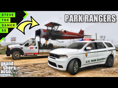 GTA 5 Mods Lspdfr Park Rangers Patrol !!!| (GTA 5  LSPDFR MODS ROLEPLAY) 4K