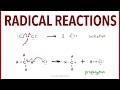 Initiation Propagation Termination 3 Steps Of Radical Reactions