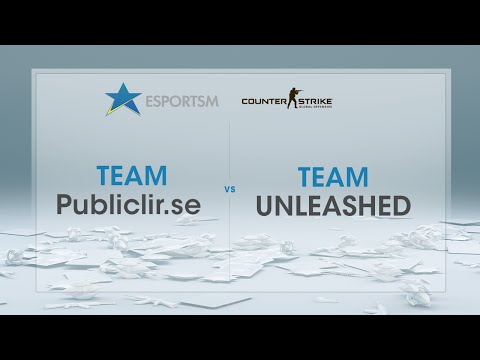 ESPORTSM 2016 - CS:GO - Unleashed vs. Publiclir.se - Game 2 - Deltävling 1