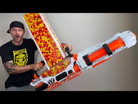 Epic 2500 Shot Nerf Blaster Mod Build