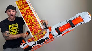 EPIC 2500 Shot Nerf Blaster Mod Build!