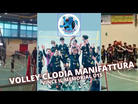 VOLLEY CLODIA MANIFATTURA TERRE RENO VINCE IL MEMORIAL ALBERTO VOLPIN U15