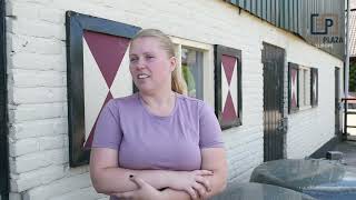 Ongelukkig paard met gaten in de diepe buigpees en meer. Nu: fijn rijden: Nano CellCare therapie