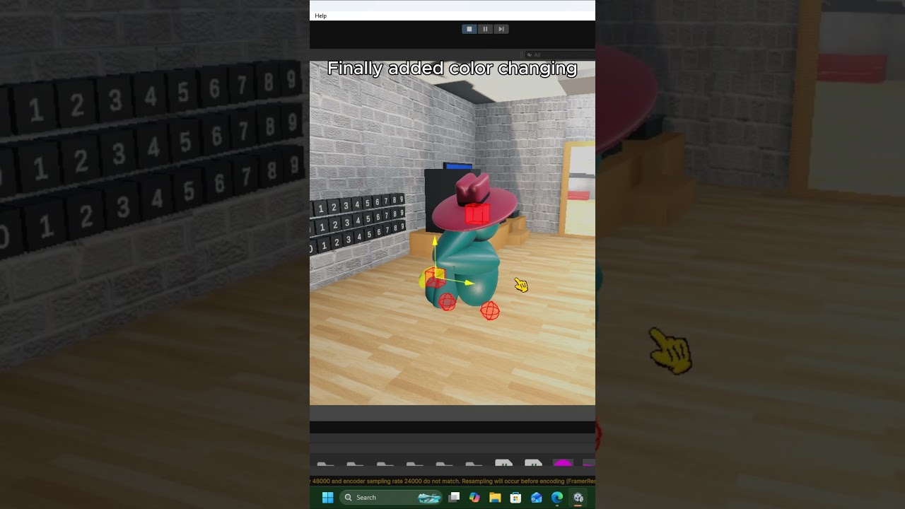 Devlog Day 8 Color changing and dead monke model update #devlog #gorillatag #gtag #gtagfangame