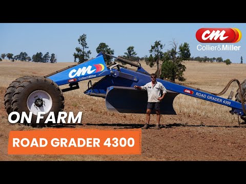 The best selling C&M Road Grader 4300 an essential addition to your farm machinery