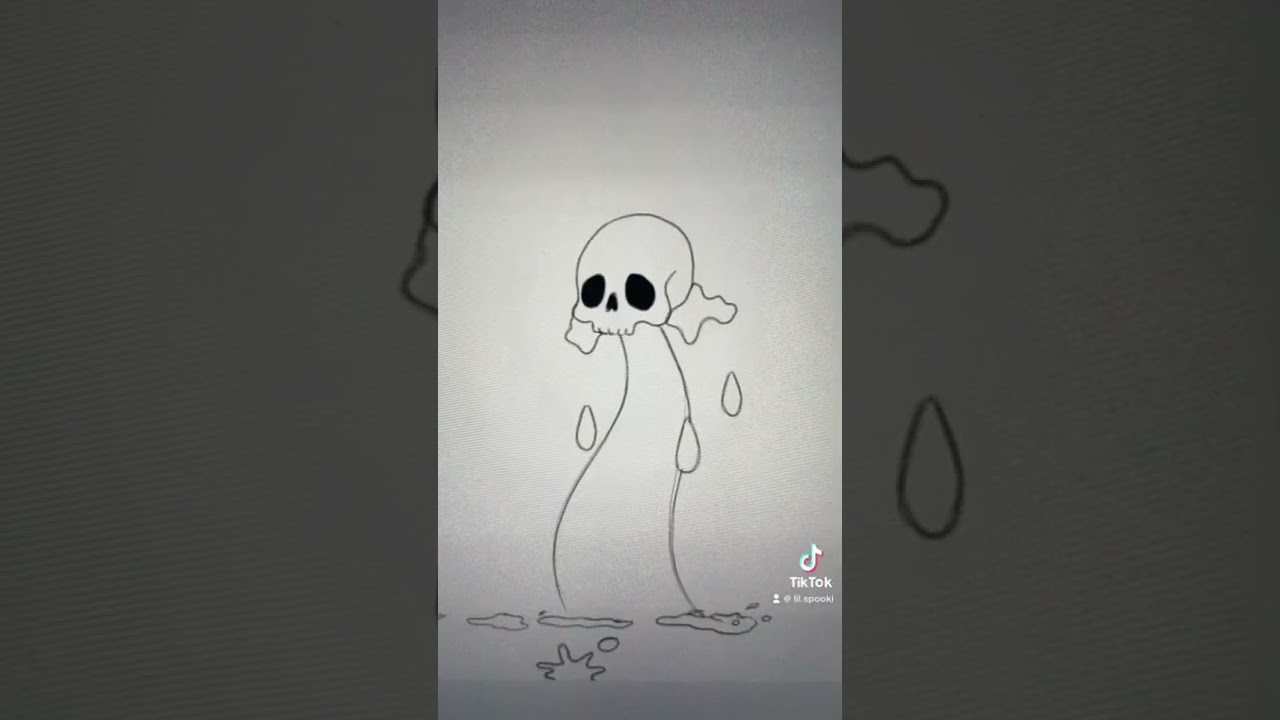 Ded mushroom people 💀 animation by me; lil.spooky.art on insta