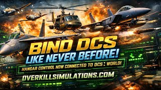 Bind DCS Controls Like Never Before | Hangar Control Official DCS API Is HERE