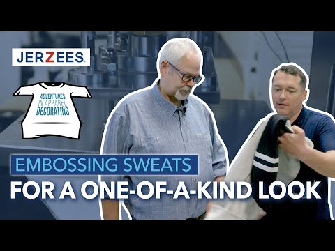  S3E4: Embossing sweats for a one-of-a-kind look