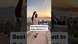 Would you eat here? 🍽️📍Sunset Monalisa - Cabo, Mexico 🇲🇽 #cabo #mexico #travel #restaurant