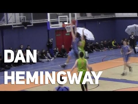 Dan Hemingway Finishes Two Handed Dunk Down the Lane for Itchen at HNBT!