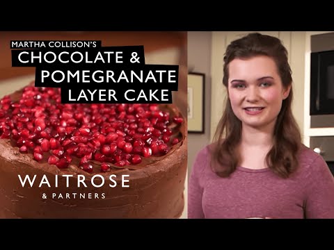 Martha Collison's Chocolate And Pomegranate Layer Cake | Waitrose