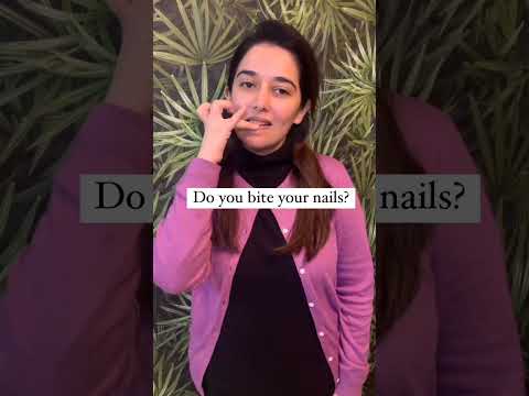 Nail biting effects #habits #nailbiting #dentistry #shorts