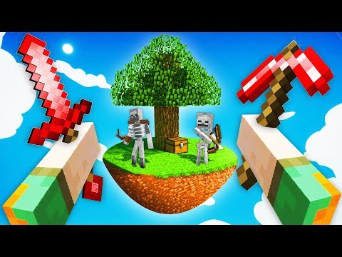 Minecraft Skyblock Survival In Virtual Reality Is CURSED (Minecraft VR Vivecraft Funny Gameplay)
