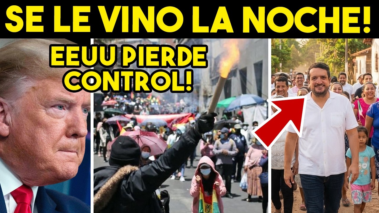 Golpe Brutal! Almirante rescata a marinos EEUU. Arde Bolivia. Andrés López sacude a Trump. Irán