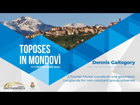 D. Gaitsgory - 2-Fourier-Mukai transform and geometric Langlands for non-constant group-schemes (1)
