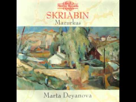 Marta Deyanova plays Complete Scriabin Mazurkas Op  3, 25 & 40