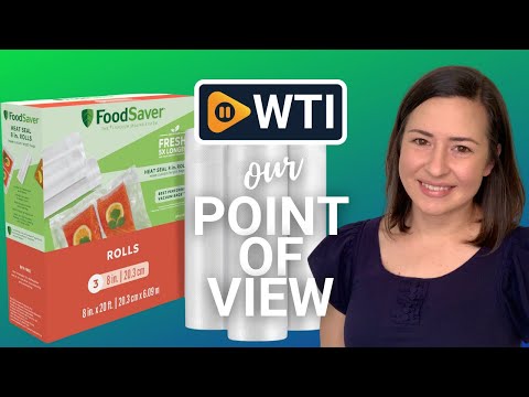 FoodSaver Vacuum Sealer Bags - WTI product video review